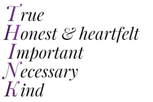 True, Honest & heartfelt, Important, Necessary, Kind
